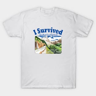 I Survived Going-To-The-Sun Road, Glacier NP T-Shirt